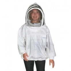 Blouson L'Apiculteur Blanc Avec Cagoule (sans Gants)