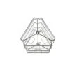 CAGE INOX TANGENTIELLE 3 CADRES POUR EXTRACTEUR MINI -Outil Sapicoles Magasin cage inox tangentielle 3 cadres pour extracteur mini