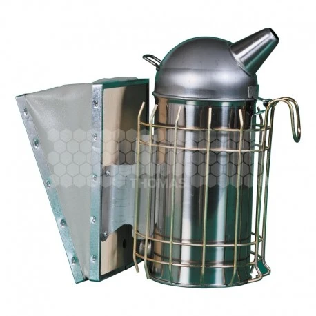 Enfumoir à Abeilles Inox Traditionnel Avec Cage De Protection H.23 Cm 3 Enfumoir à Abeilles Inox Traditionnel Avec Cage De Protection H.23 Cm