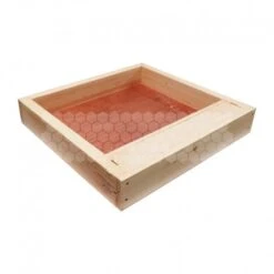 Nourrisseur Couvre-cadres Bois Paraffiné 6 L Pour Ruche Voirnot