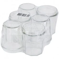 Pots Verre Ménage 425 G TO 82 (pack 6 Pièces, Sans Capsules)