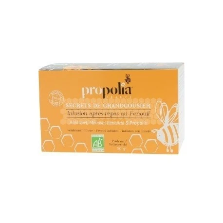 PROPOLIA - INFUSION BIO APRÈS-REPAS (20 SACHETS DE 1.5 G) 3 PROPOLIA - INFUSION BIO APRÈS-REPAS (20 SACHETS DE 1.5 G)