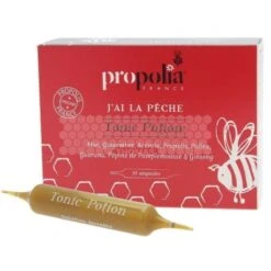 PROPOLIA - TONIC POTION PROP-MIEL-GING-POLLEN (10 Ampoules De 10 Ml)