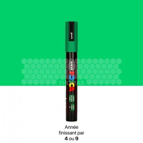 Stylo Marqueur Posca De Couleur Verte Pour Marquage De Reine 3 Stylo Marqueur Posca De Couleur Verte Pour Marquage De Reine